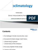 Paleoclimatology