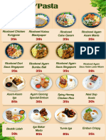 Buku Menu A4 Embun Senja