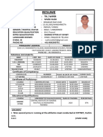 Vudi Vivek - Resume With Certificates