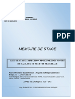 Copie de Secours de MEMOIRE de Landing DIEME POSTE587