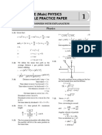 JEE Main QB Physics SQP 1