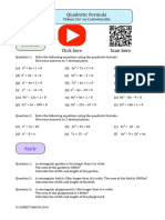 Quadratic Formula