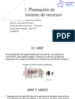 2.3 Planeacion de Requerimiento de Recursos