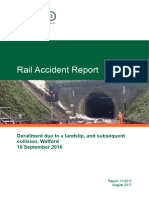 Watford Derailment RAIB Report