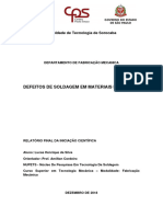 Defeitos de Soldagem em Materiais Metálicos Autor Lucas Henrique Da Silva