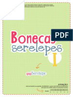 Moldes - Bonecas Serelepes