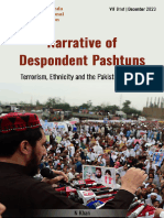 Narrative of Despondent Pashtuns Terrorism Ethnicity and The Pakistani Military NKhan