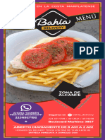 Bahia Delivery Menu