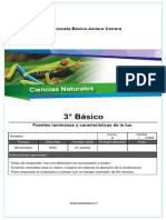 17.03 Ev. Fuentes Luminosas y Características de La Luz - Cs Naturales (3) C. Cabrera