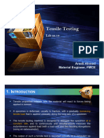 Tensile Testing Lab