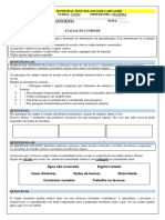 Geografia 3ºano - I - Eugênia