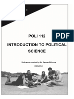 POLI 112 Study Guide 2023