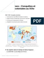 Istorija Pranc Conquêtes Et Sociétés Coloniales