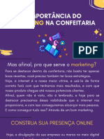 A Importancia Do Marketing Na Confeitaria