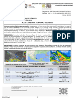 Alerta Gris Por Temporal - Lluvioso - 090919