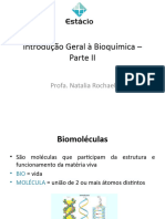 Aula 2 - Introducao Geral A Bioquimica Parte II