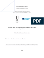 2022 - Sarcopenia-Relação Entre Estado Nutricional e Qualidade de Vida em Idosos Hospitalizados