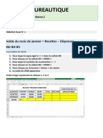 Séance D'excel N°3 Du 20.10.2023