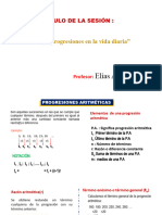 Progresiones Aritméticas y Geométricas