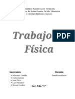 Trabajo de Fisica Leyes de Newton