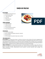 Recetario Flanes y Cheesecake