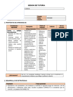 Sesion de Tutoria