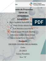 Diseño de Proyectos - Tipos de Demanda - Grupo 4