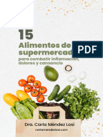 15 Alimentos Antiinflamatorios de Supermercado