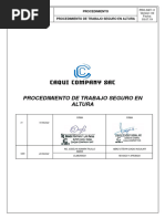 PRO-SST-11 - Procedimiento de Trabajo Seguro en Altura CAQUI COPANY SAC