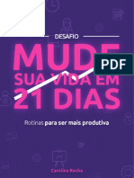 Livro - Desafio Mude Sua Vida em 21 Dias