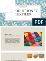 Introduction To Textiles