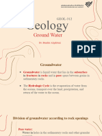 11-Ground Water Geology