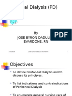 Peritoneal Dialysis