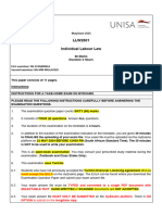 LLW2601 May June 2024 Examination