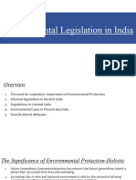 Environmental Legislation in India