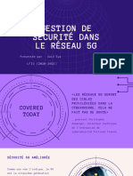 Gestion de Sécurité Dans Le Réseau 5g