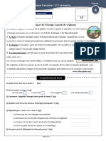 Controle 1 Sem 2 FR 6eme Modèle 9