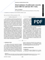 Assessment of Washout Resistance of Underwater Concrete: A Comparison Between CRD C61 and New MC-1 Tests