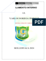 Ri Reglamento Interno de La Ie' CNJ 2024