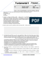 HISTÓRIA VALDIR Durante A República - 9o ANO 1a CLARA