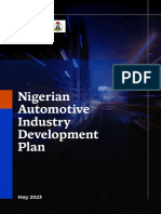 Nigerian Automotive Industry Development Plan 2023