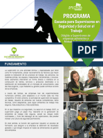 Brochure Escuela para Supervisores en SST 2022 - 24 Horas