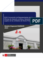 BOLETIN AGOSTO 2023 DGDNCR - XXXII Convención de Asesores Jurídicos