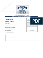 WAMUNIMA. Financial Accounting 2 Assignment.