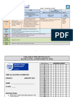 Lesson Plan GR 9 Technology T1 W1