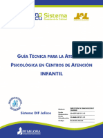 Guia Tecnica para La Atencion Psicolgica en Centros de Atención Infantil