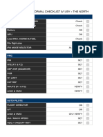 Checklist b737 - by - The North Sky