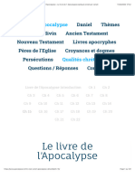 Analyse Verset Par Verset Du Chapitre 15 Du Livre de L'apocalypse - Le Livre de L' Apocalypse Expliqué Verset Par Verset Chap15