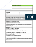 3º Semestre - Currículos e Programas