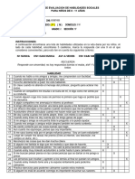 Habilidades Sociales (Test)